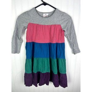 Hanna Anderson Color‎ Block Dress Size 110 /5